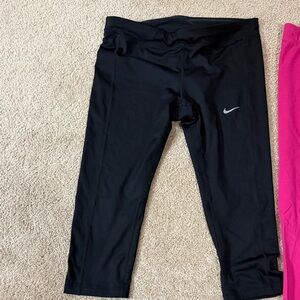 NikeWomen’s Black Workout Capris
